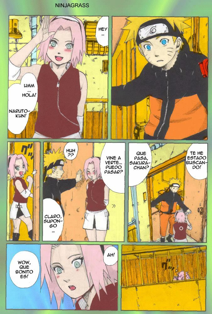 (SC29) [PETS (rin, kuro, may)] Nisemono (Naruto) [Spanish] [Radioactivo] [Colorized] page 9 full