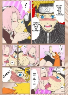 (SC29) [PETS (rin, kuro, may)] Nisemono (Naruto) [Spanish] [Radioactivo] [Colorized] - page 13