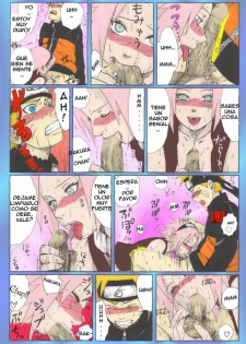 (SC29) [PETS (rin, kuro, may)] Nisemono (Naruto) [Spanish] [Radioactivo] [Colorized] - page 15