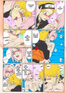 (SC29) [PETS (rin, kuro, may)] Nisemono (Naruto) [Spanish] [Radioactivo] [Colorized] - page 17