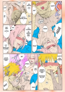 (SC29) [PETS (rin, kuro, may)] Nisemono (Naruto) [Spanish] [Radioactivo] [Colorized] - page 22
