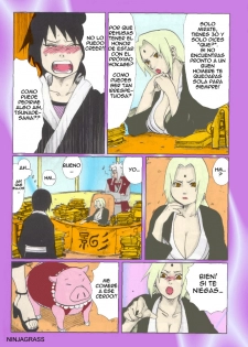 (SC29) [PETS (rin, kuro, may)] Nisemono (Naruto) [Spanish] [Radioactivo] [Colorized] - page 6