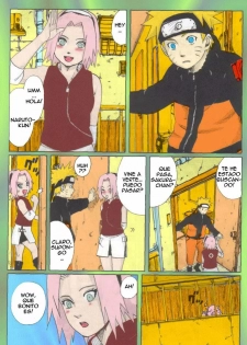 (SC29) [PETS (rin, kuro, may)] Nisemono (Naruto) [Spanish] [Radioactivo] [Colorized] - page 9