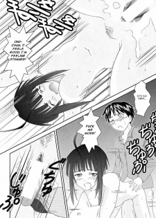 (C61) [Shikaper (Shikanosuke)] Oniichan-Ga-Iino! (Love Hina) [English] - page 22