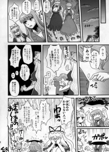 (Futaket 6) [Kakumei Seifu Kouhoushitsu (Radiohead)] Haikei, Kabe no Ana kara. (Touhou Project) - page 21