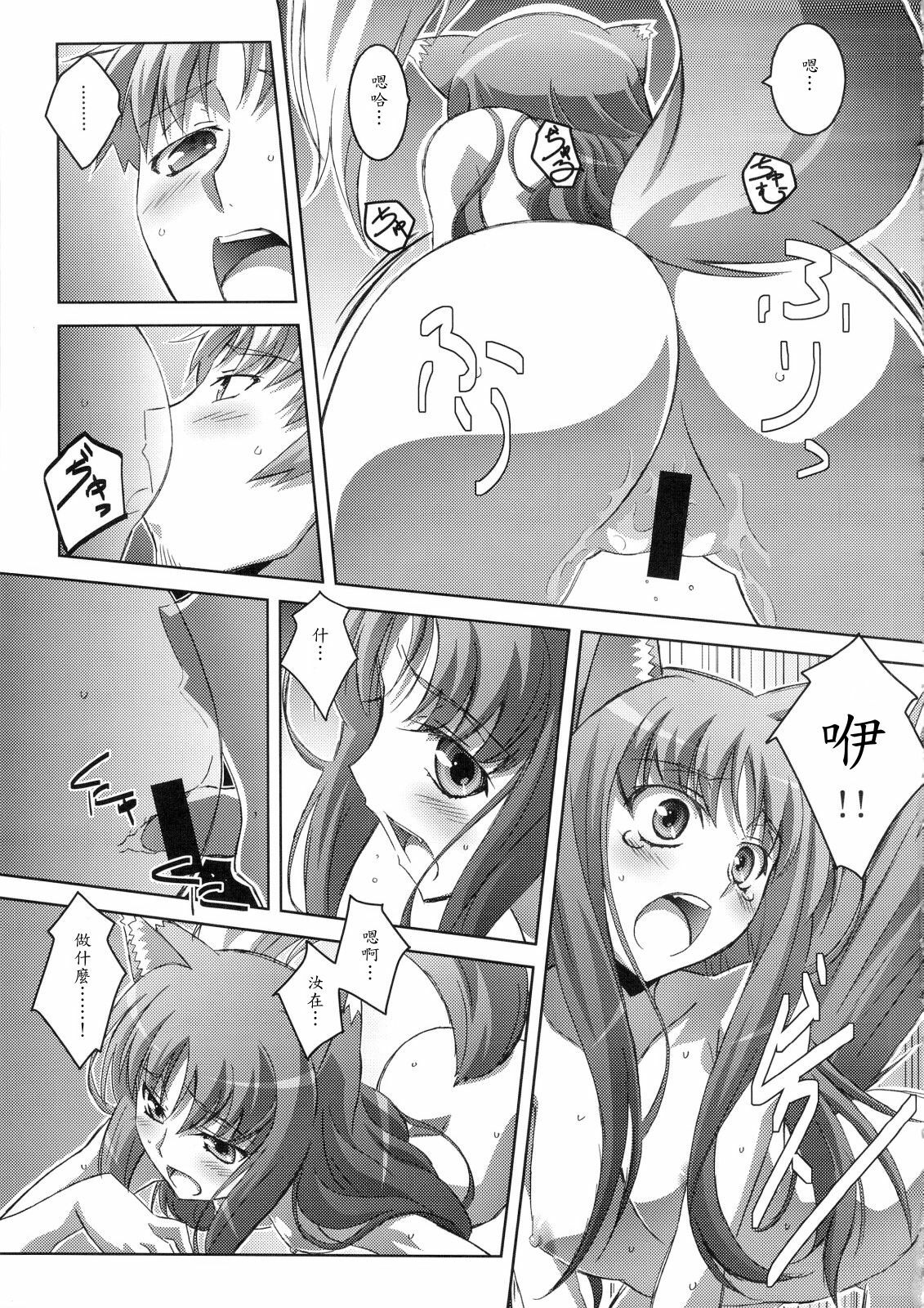 (C74) [Mahirutei (Izumi Mahiru)] Horon Hororon (Spice and Wolf) [Chinese] page 14 full