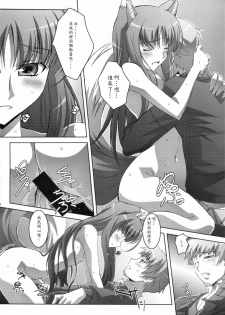 (C74) [Mahirutei (Izumi Mahiru)] Horon Hororon (Spice and Wolf) [Chinese] - page 19