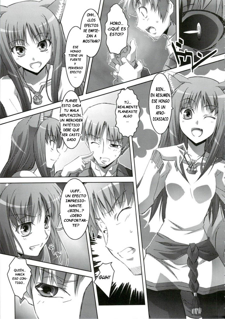 (C74) [Mahirutei (Izumi Mahiru)] Horon Hororon (Spice and Wolf) [Spanish] [Drako D. Dark] page 10 full