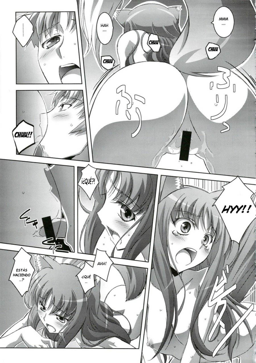 (C74) [Mahirutei (Izumi Mahiru)] Horon Hororon (Spice and Wolf) [Spanish] [Drako D. Dark] page 14 full