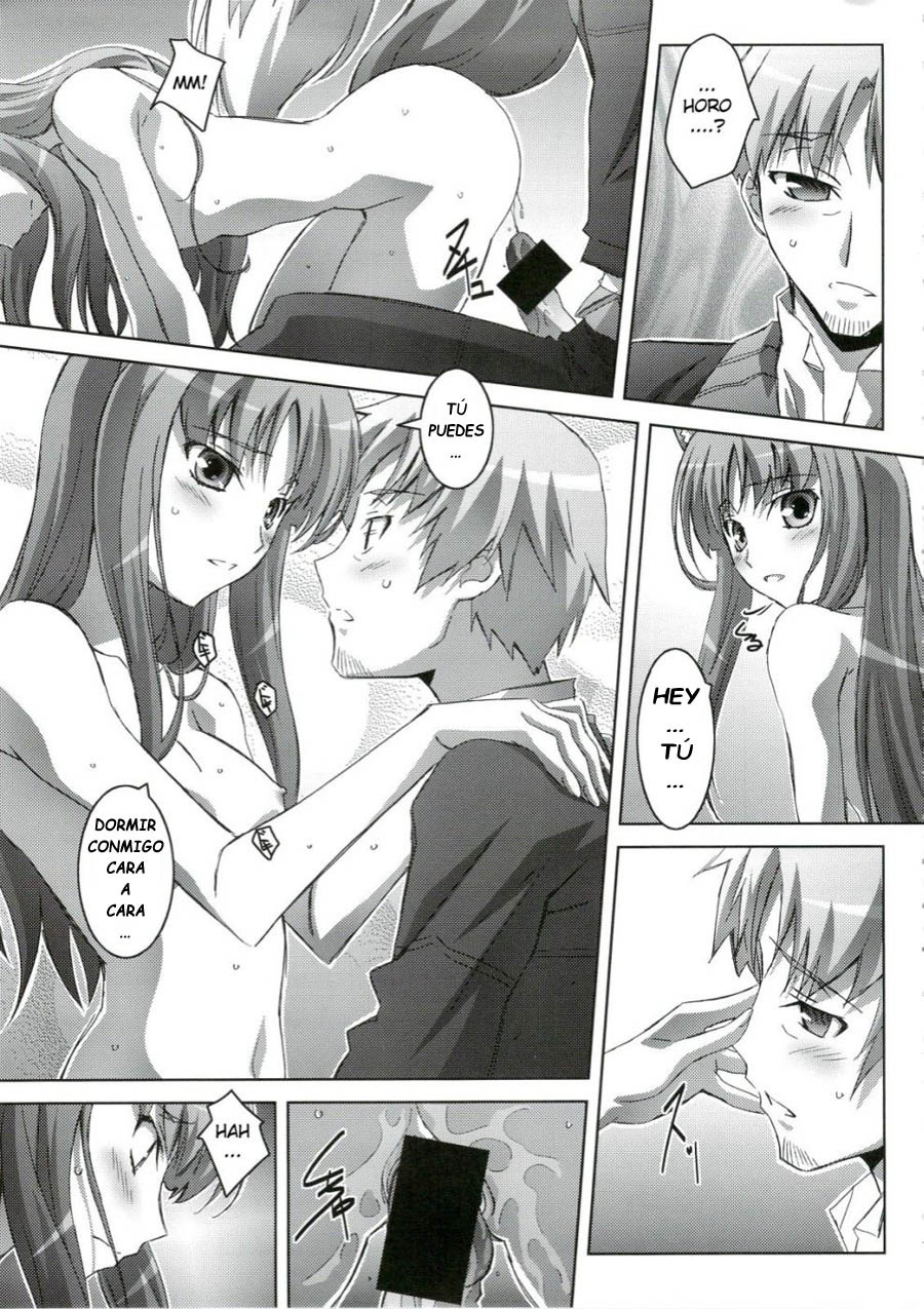 (C74) [Mahirutei (Izumi Mahiru)] Horon Hororon (Spice and Wolf) [Spanish] [Drako D. Dark] page 18 full