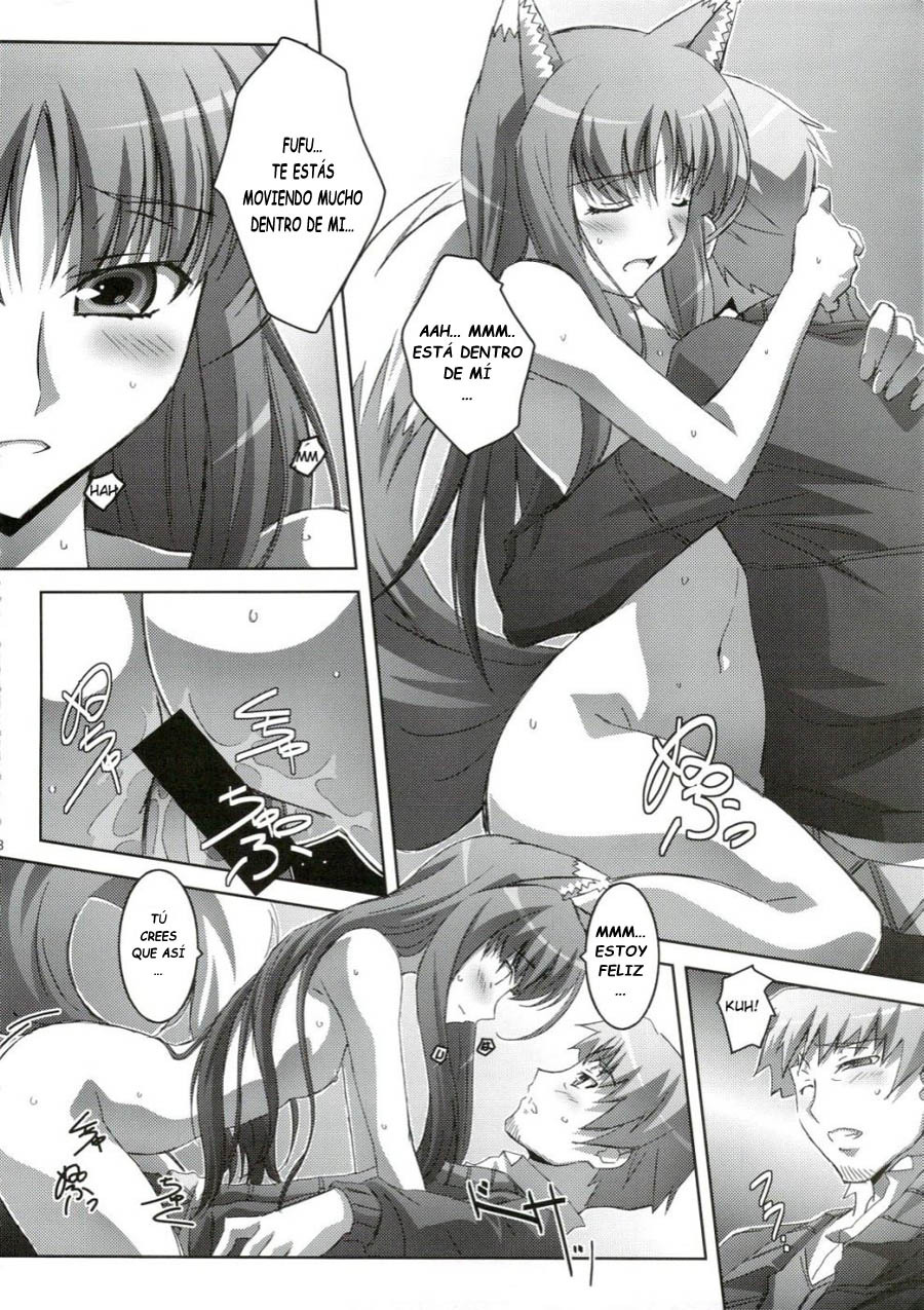 (C74) [Mahirutei (Izumi Mahiru)] Horon Hororon (Spice and Wolf) [Spanish] [Drako D. Dark] page 19 full