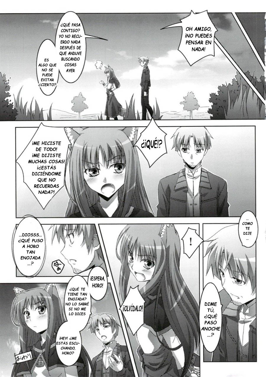 (C74) [Mahirutei (Izumi Mahiru)] Horon Hororon (Spice and Wolf) [Spanish] [Drako D. Dark] page 26 full