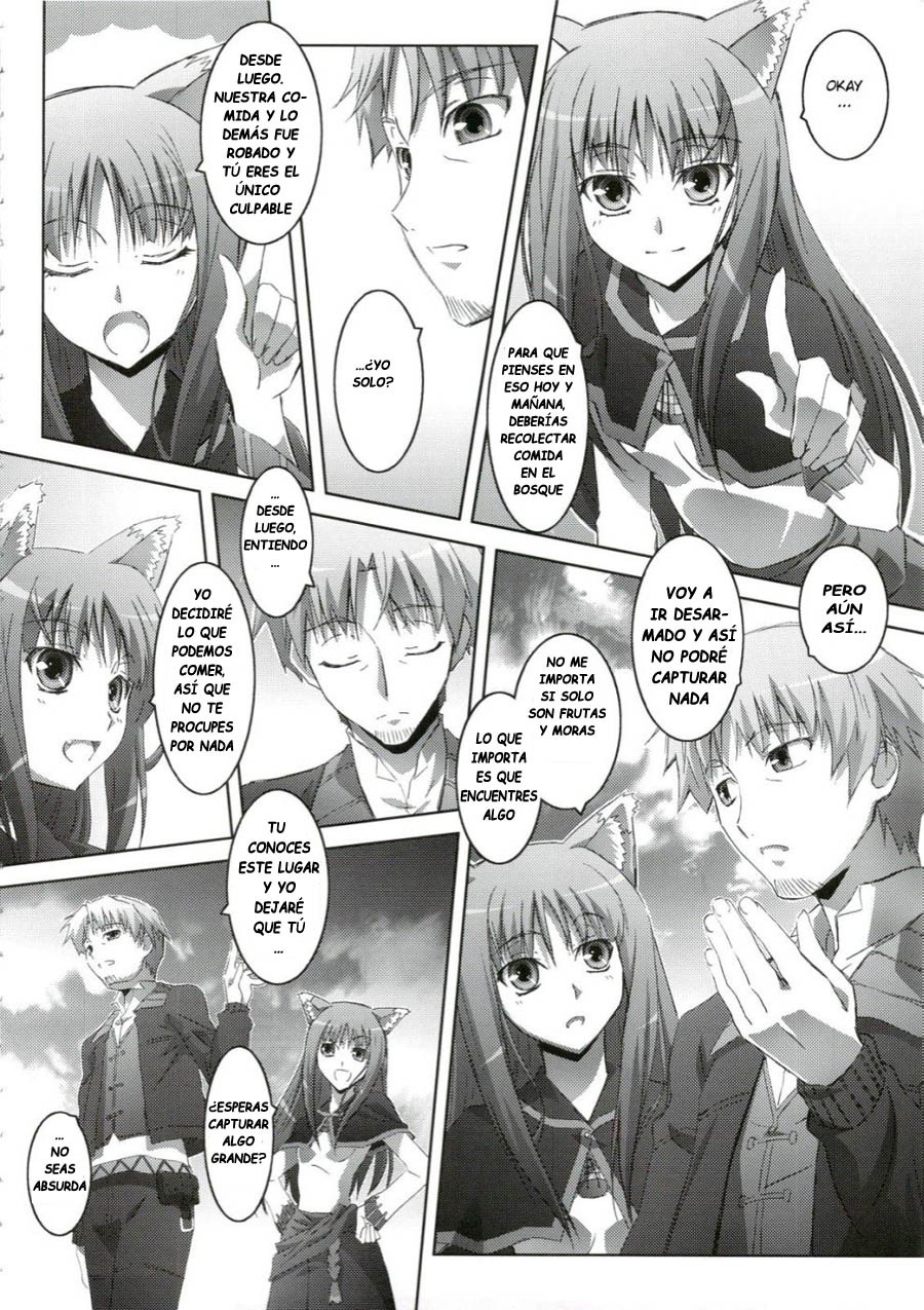 (C74) [Mahirutei (Izumi Mahiru)] Horon Hororon (Spice and Wolf) [Spanish] [Drako D. Dark] page 5 full