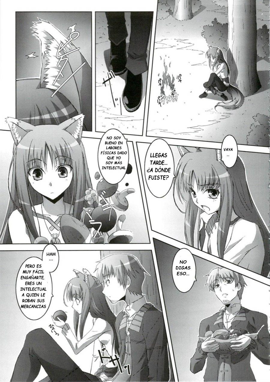 (C74) [Mahirutei (Izumi Mahiru)] Horon Hororon (Spice and Wolf) [Spanish] [Drako D. Dark] page 6 full