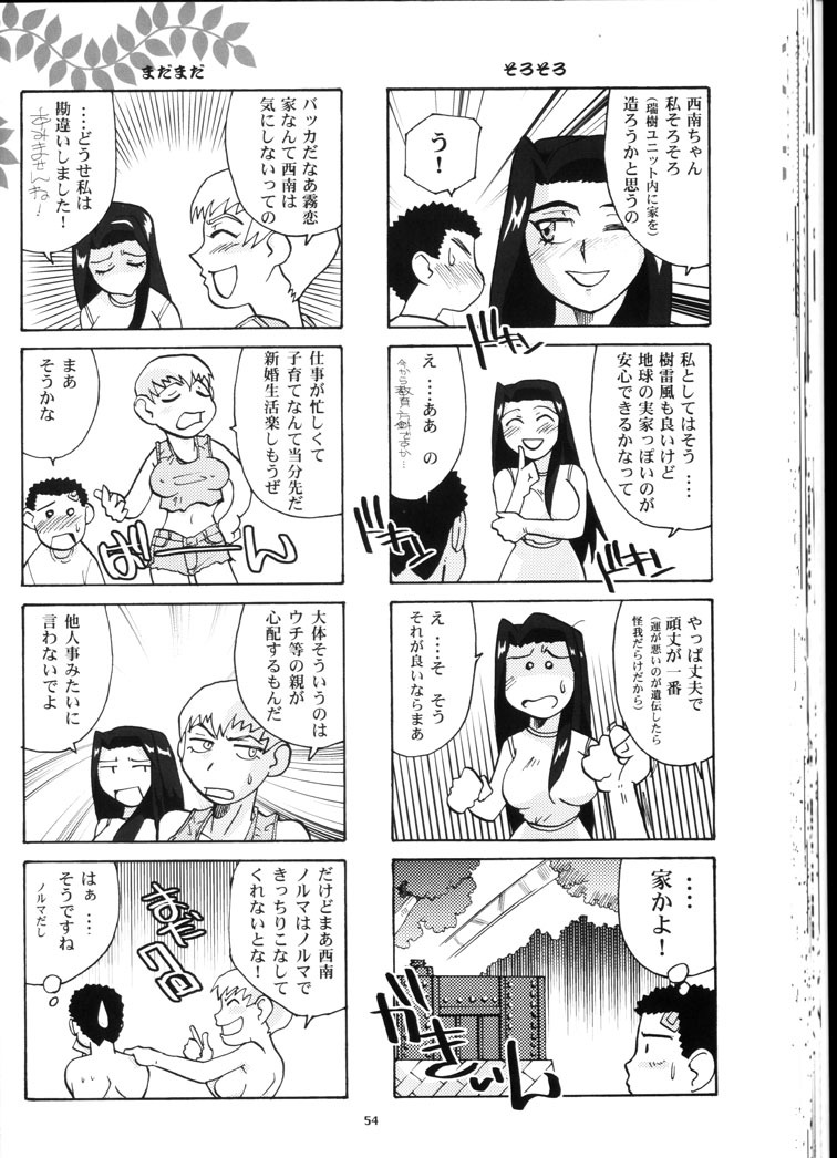 (C64) [T2 UNIT & MAD MAC(c) (Franken N)] Kin Youbi no Tsumatachi (Tenchi Muyou!) page 53 full