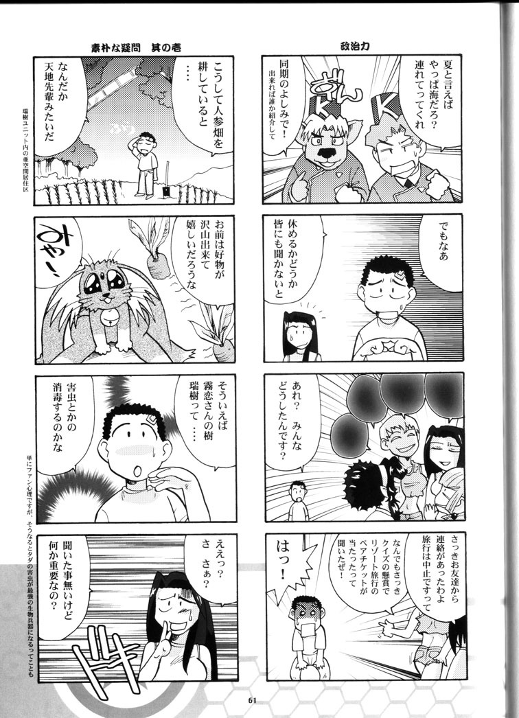 (C64) [T2 UNIT & MAD MAC(c) (Franken N)] Kin Youbi no Tsumatachi (Tenchi Muyou!) page 60 full