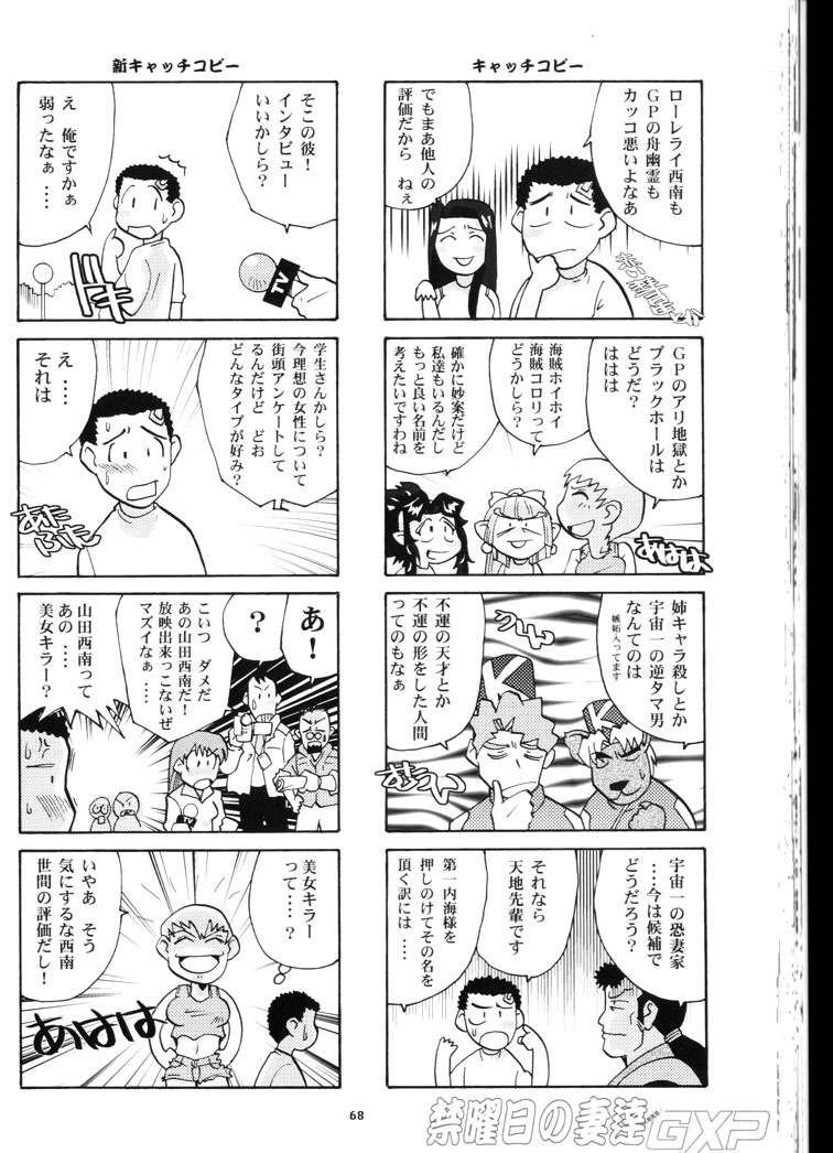 (C64) [T2 UNIT & MAD MAC(c) (Franken N)] Kin Youbi no Tsumatachi (Tenchi Muyou!) page 67 full