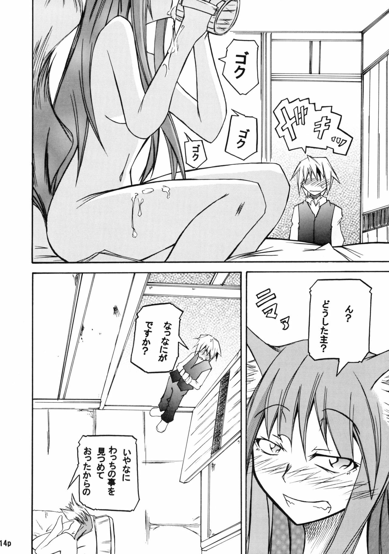 (CT15) [FOX・HOUND (Sugiyama Takashi)] Kousinryou wo Ookami ni Ⅰ (Spice and Wolf) page 15 full