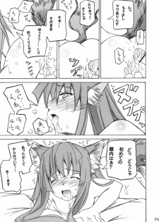 (CT15) [FOX・HOUND (Sugiyama Takashi)] Kousinryou wo Ookami ni Ⅰ (Spice and Wolf) - page 22