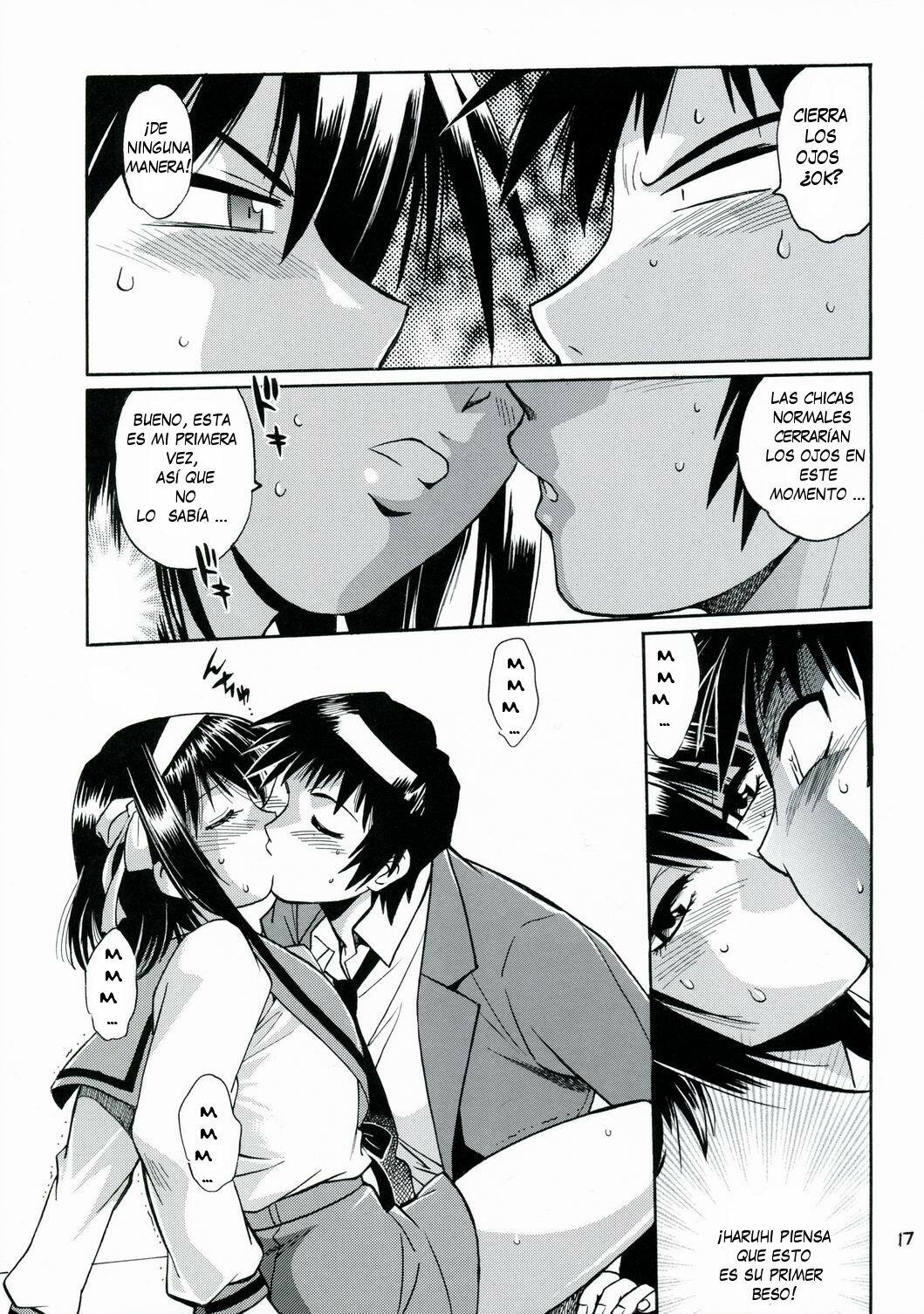 (SC41) [Studio Katsudon (Manabe Jouji)] Haruhi no Uzuki (Suzumiya Haruhi no Yuuutsu) [Spanish] [Drako D. Dark] page 16 full