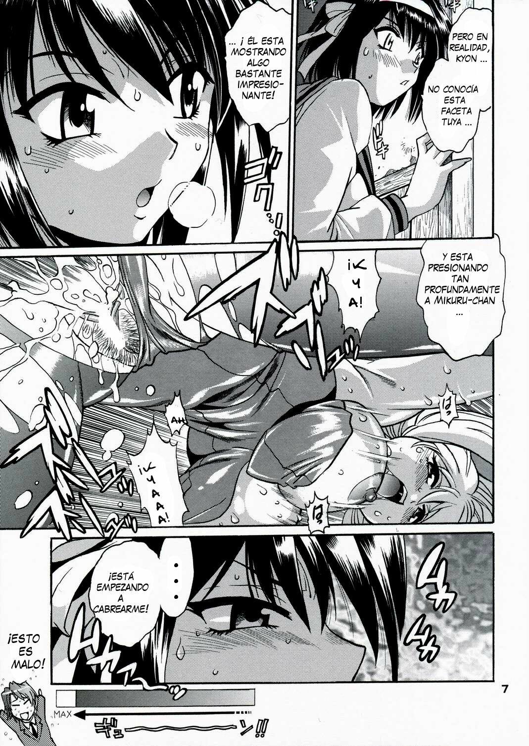 (SC41) [Studio Katsudon (Manabe Jouji)] Haruhi no Uzuki (Suzumiya Haruhi no Yuuutsu) [Spanish] [Drako D. Dark] page 6 full