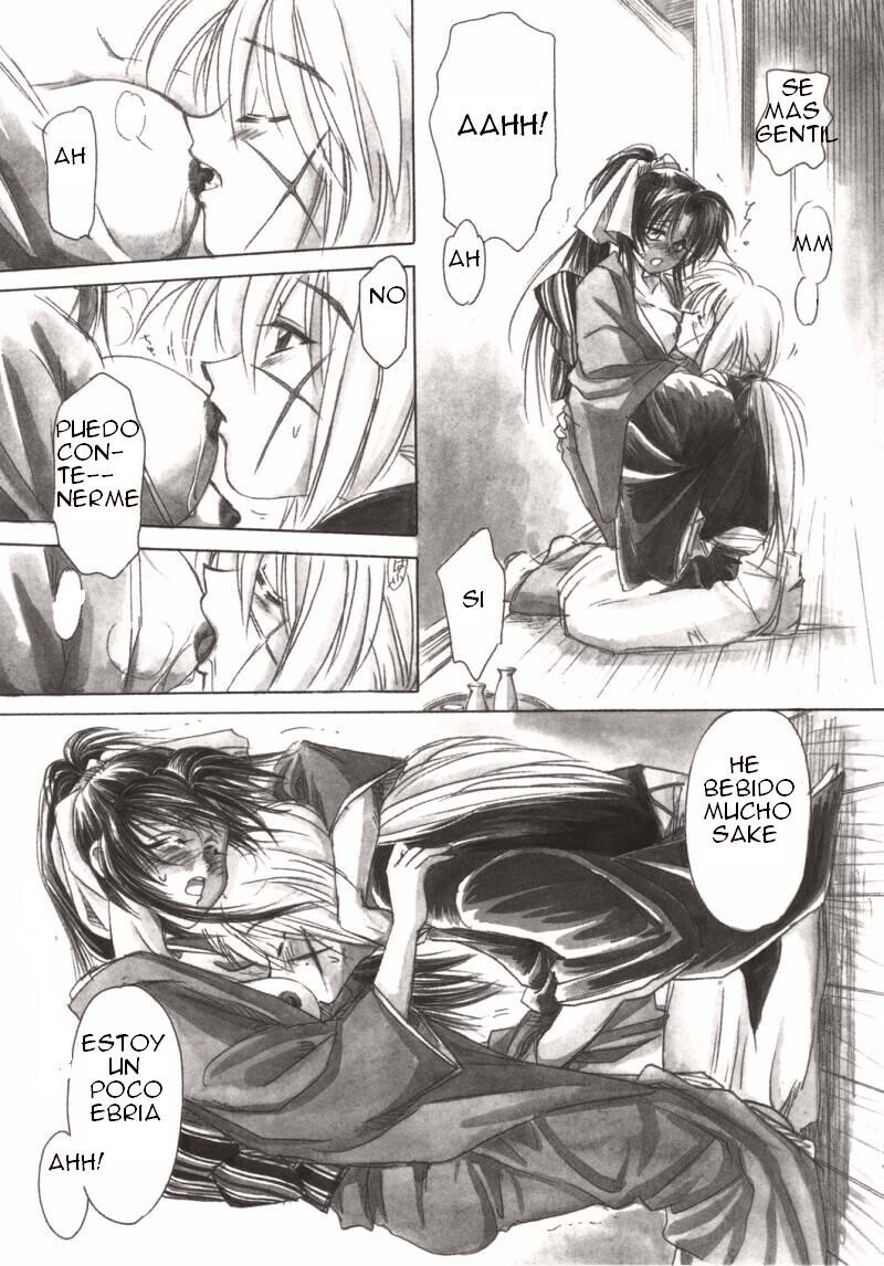 (C53) [Yamaguchirou (Yamaguchi Shinji)] Jinchuu (Rurouni Kenshin) [Spanish] [Drako D. Dark] page 9 full