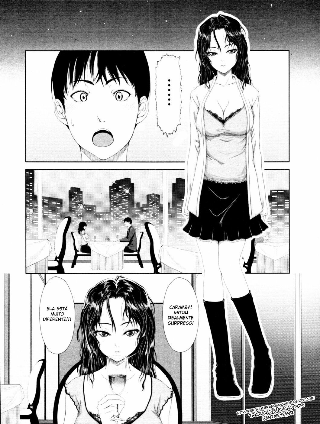 [Osuzu Akiomi] Smile Again | Sorria Pra Mim (COMIC Tenma 2010-01) [Portuguese-BR] [HentaiEyeBR] page 4 full