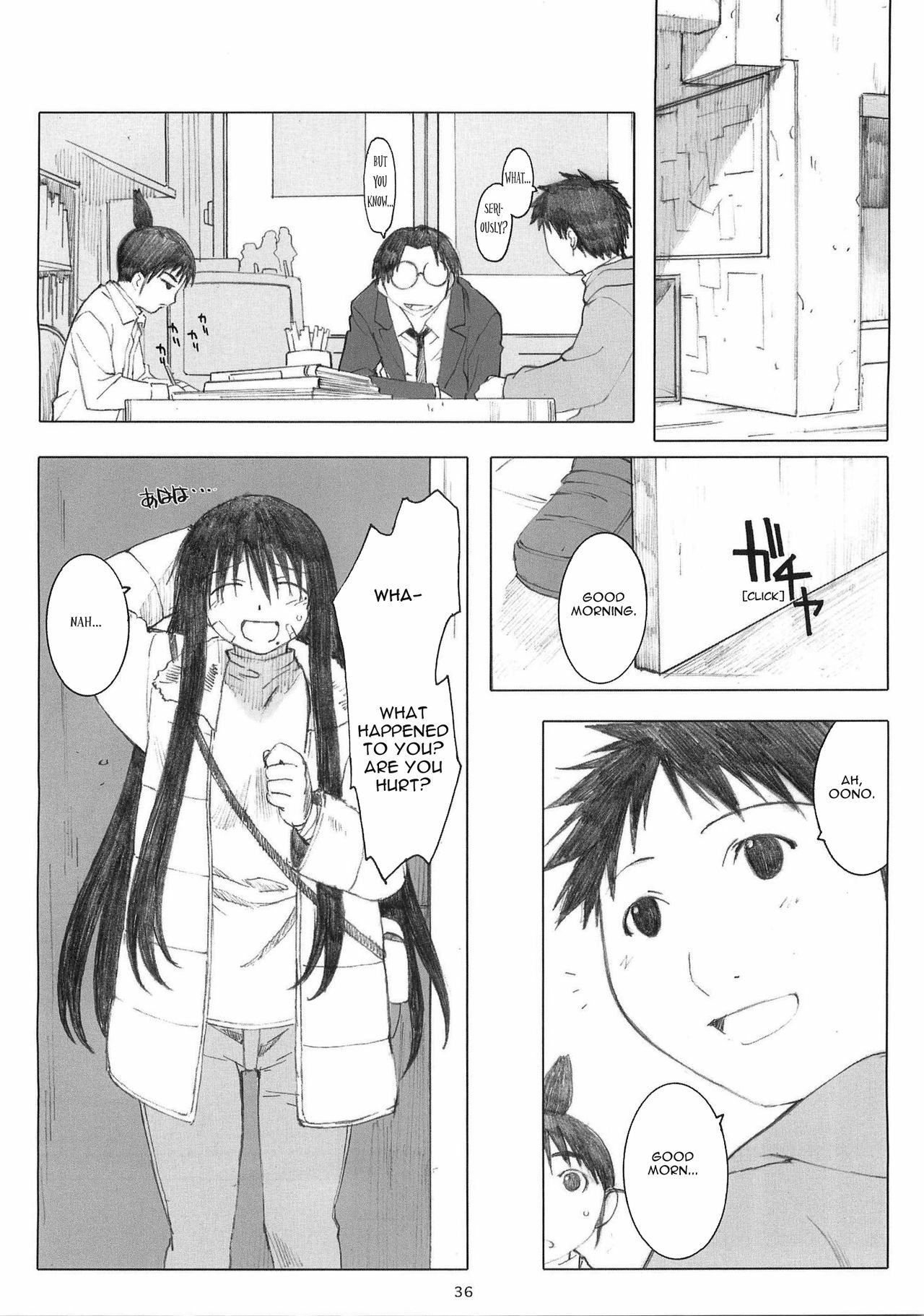 (Dai 1 Kai Genshiken & Kujibiki Unbalance Omoshirokatta Kaigi) [Kansai Orange (Arai Kei)] [memories] Oono Shiki Soushuuhen. 1 (Genshiken) [English] =LWB= page 35 full