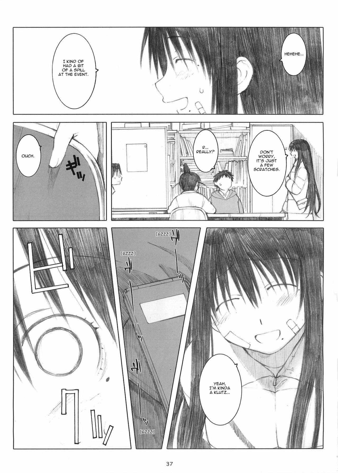 (Dai 1 Kai Genshiken & Kujibiki Unbalance Omoshirokatta Kaigi) [Kansai Orange (Arai Kei)] [memories] Oono Shiki Soushuuhen. 1 (Genshiken) [English] =LWB= page 36 full