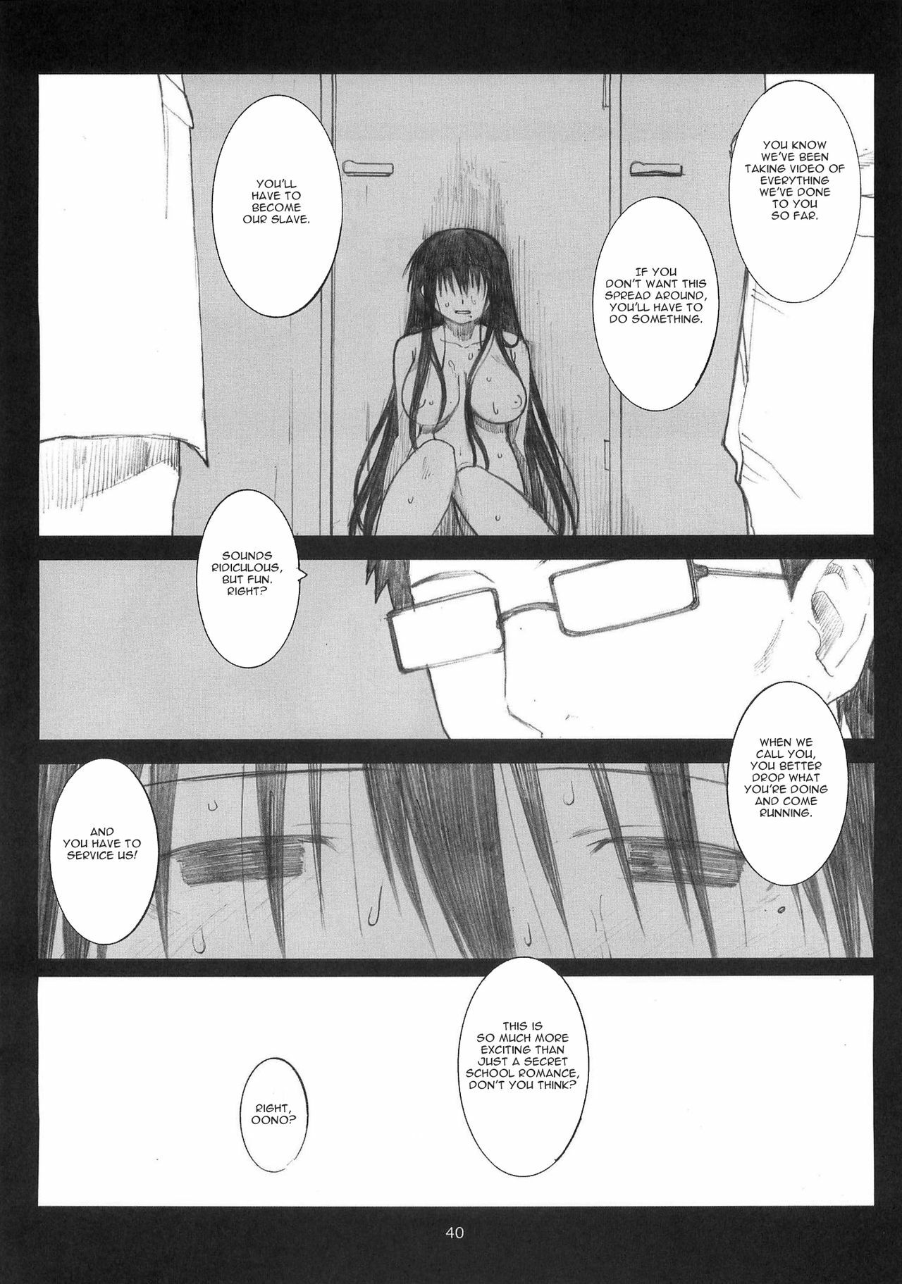 (Dai 1 Kai Genshiken & Kujibiki Unbalance Omoshirokatta Kaigi) [Kansai Orange (Arai Kei)] [memories] Oono Shiki Soushuuhen. 1 (Genshiken) [English] =LWB= page 39 full