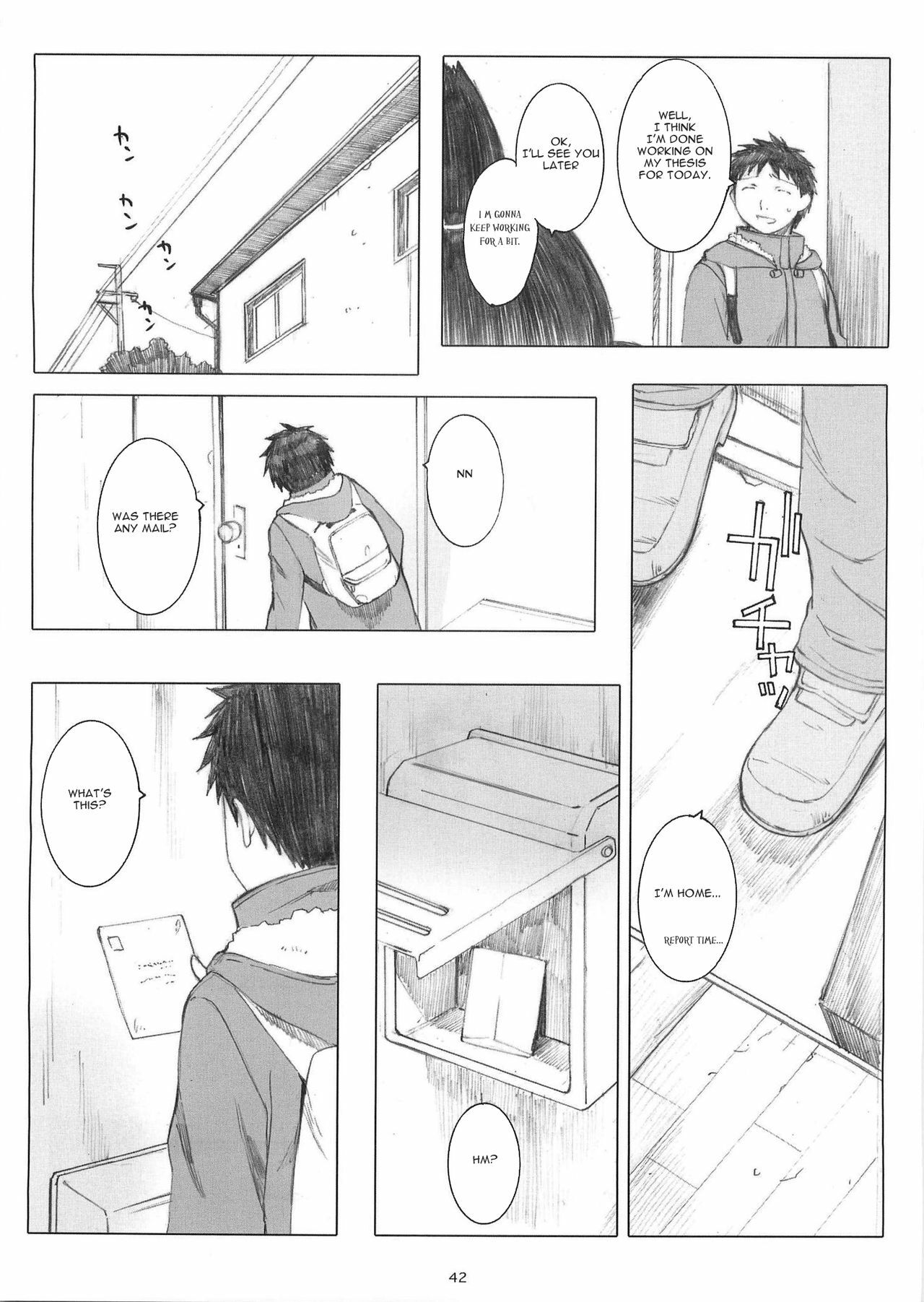 (Dai 1 Kai Genshiken & Kujibiki Unbalance Omoshirokatta Kaigi) [Kansai Orange (Arai Kei)] [memories] Oono Shiki Soushuuhen. 1 (Genshiken) [English] =LWB= page 41 full