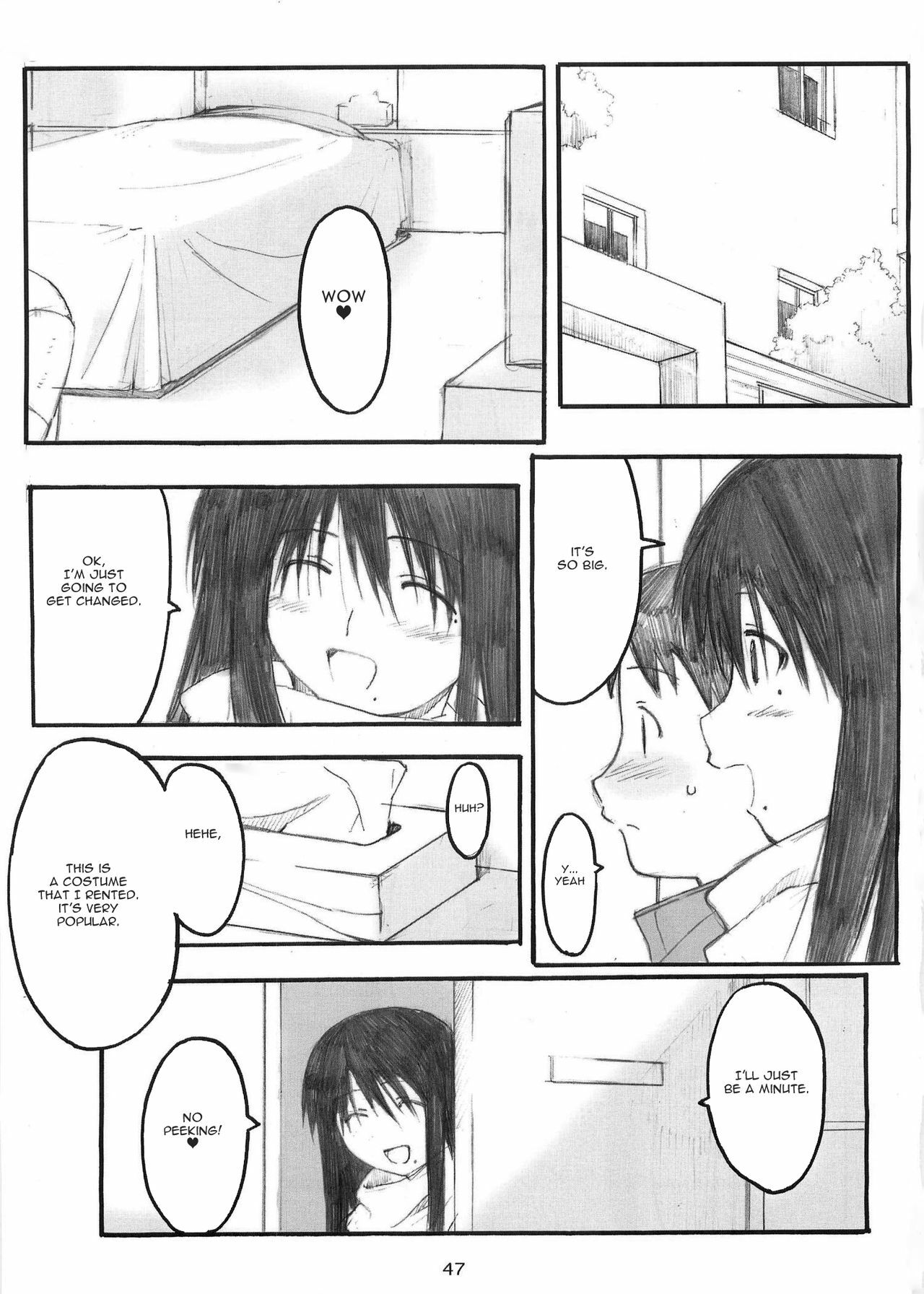 (Dai 1 Kai Genshiken & Kujibiki Unbalance Omoshirokatta Kaigi) [Kansai Orange (Arai Kei)] [memories] Oono Shiki Soushuuhen. 1 (Genshiken) [English] =LWB= page 46 full