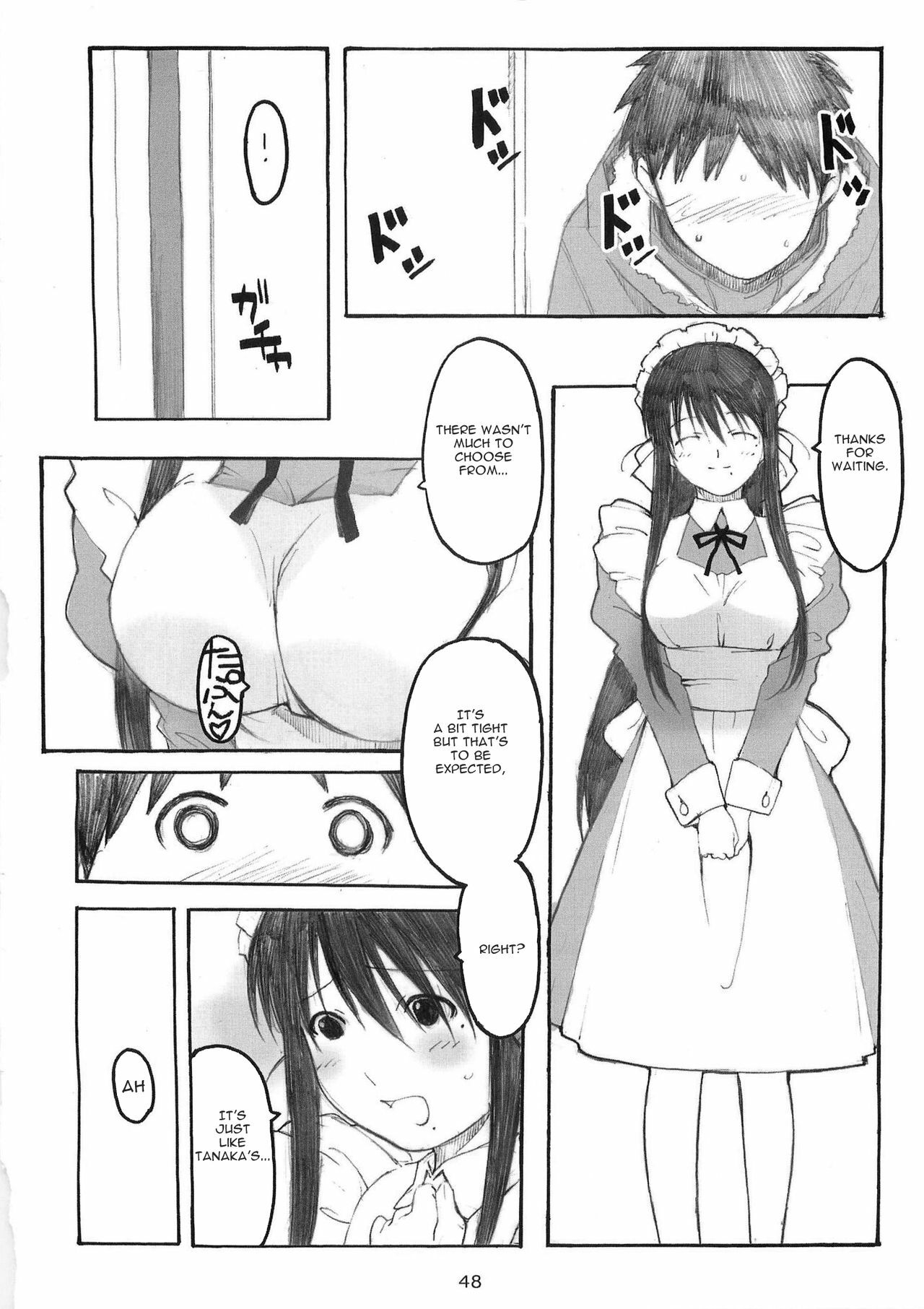 (Dai 1 Kai Genshiken & Kujibiki Unbalance Omoshirokatta Kaigi) [Kansai Orange (Arai Kei)] [memories] Oono Shiki Soushuuhen. 1 (Genshiken) [English] =LWB= page 47 full