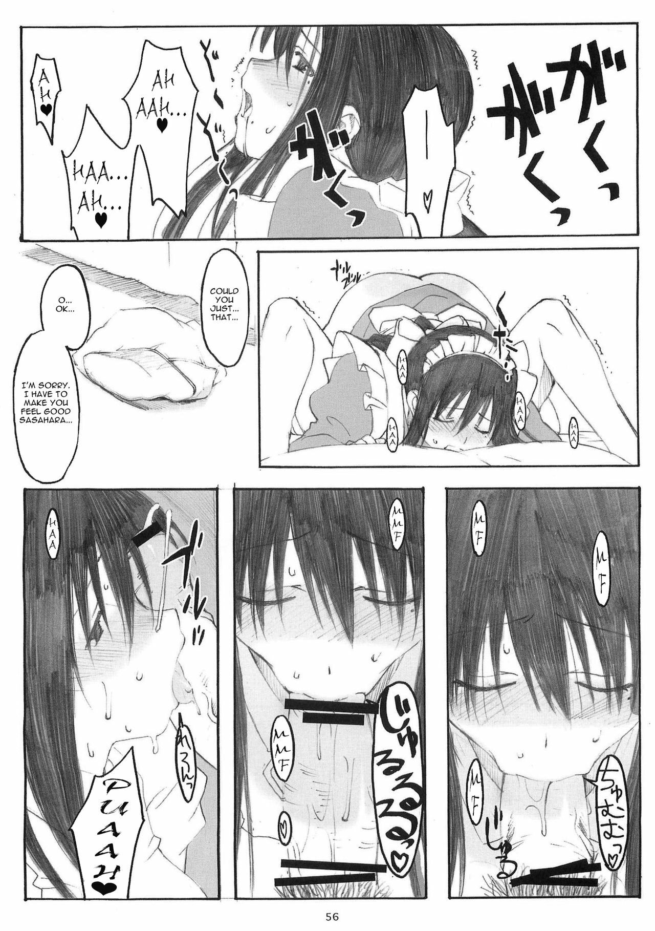 (Dai 1 Kai Genshiken & Kujibiki Unbalance Omoshirokatta Kaigi) [Kansai Orange (Arai Kei)] [memories] Oono Shiki Soushuuhen. 1 (Genshiken) [English] =LWB= page 55 full