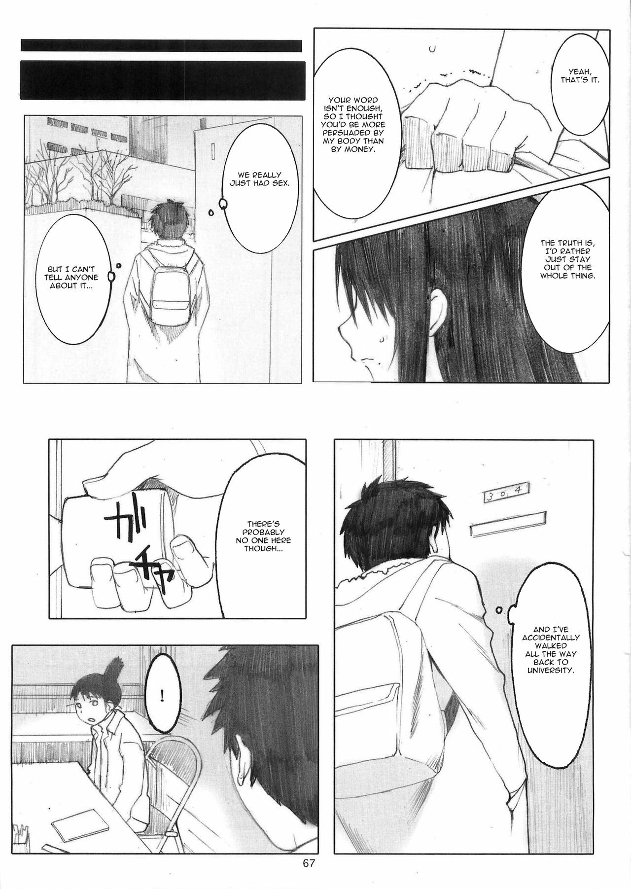 (Dai 1 Kai Genshiken & Kujibiki Unbalance Omoshirokatta Kaigi) [Kansai Orange (Arai Kei)] [memories] Oono Shiki Soushuuhen. 1 (Genshiken) [English] =LWB= page 66 full