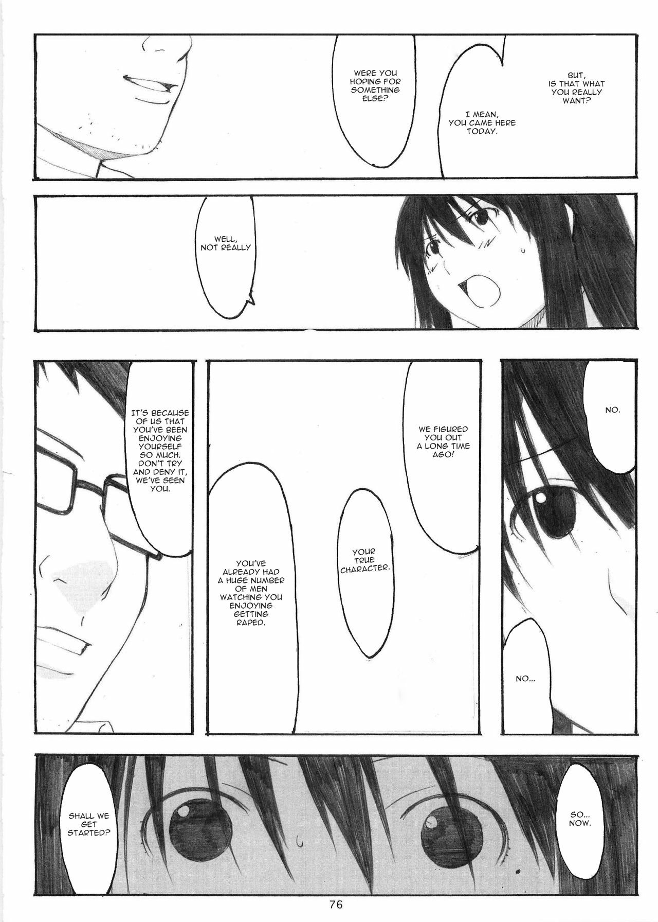 (Dai 1 Kai Genshiken & Kujibiki Unbalance Omoshirokatta Kaigi) [Kansai Orange (Arai Kei)] [memories] Oono Shiki Soushuuhen. 1 (Genshiken) [English] =LWB= page 75 full