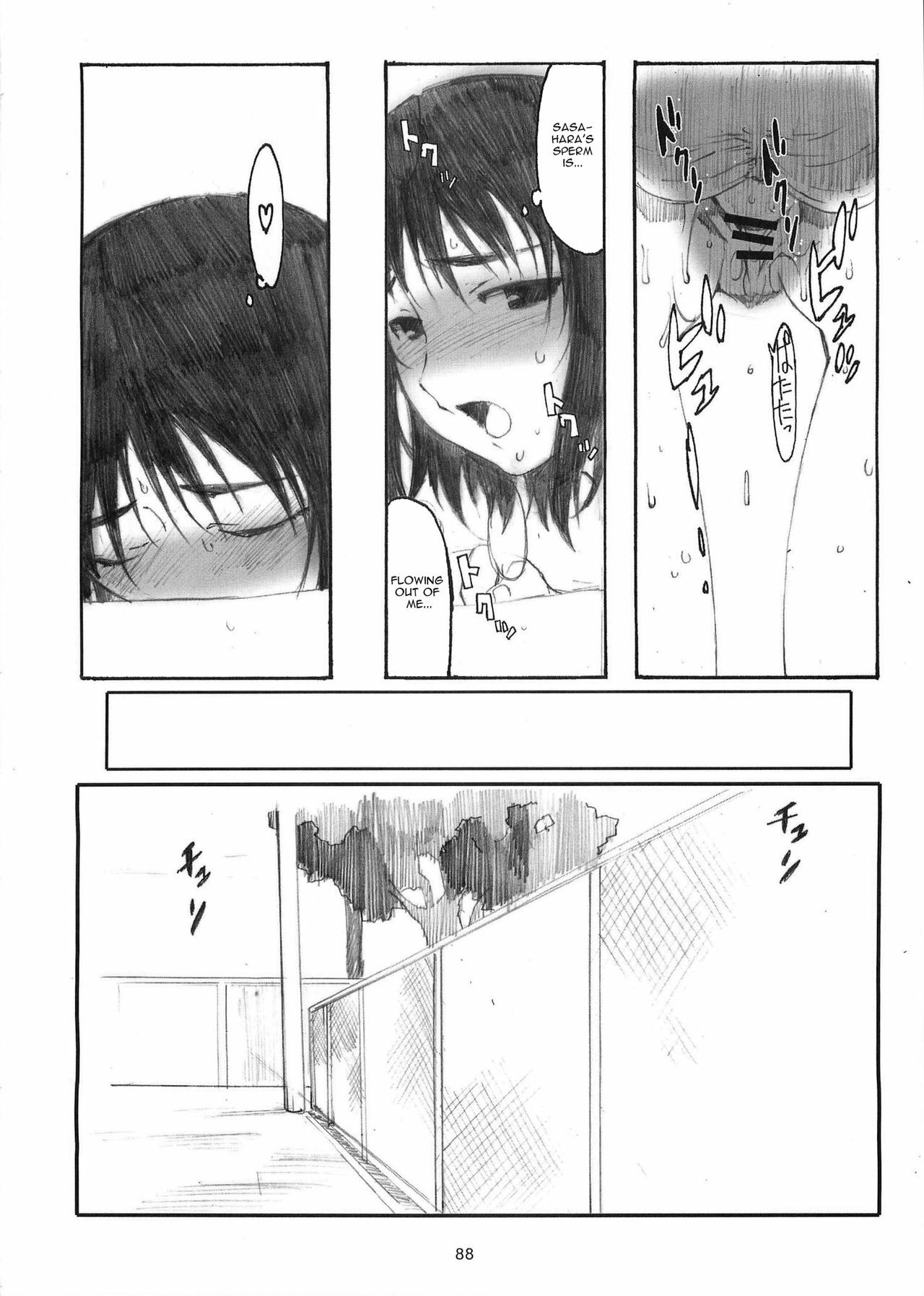 (Dai 1 Kai Genshiken & Kujibiki Unbalance Omoshirokatta Kaigi) [Kansai Orange (Arai Kei)] [memories] Oono Shiki Soushuuhen. 1 (Genshiken) [English] =LWB= page 87 full