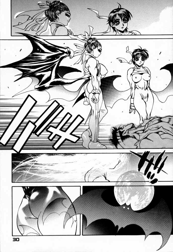 (C57) [Nippon H Manga Kyoukai (NeWMeN)] F.U.C.K. (Capcom vs. SNK) page 29 full