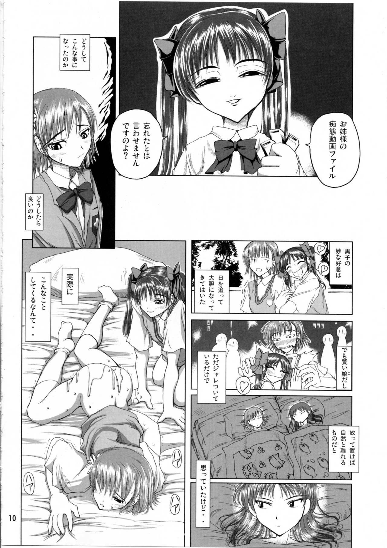 [Budou Bekkan (Donan) & TEAM LUVAGONY] Shirai Kuroko Sensei no Spooky tarte (Various) page 9 full