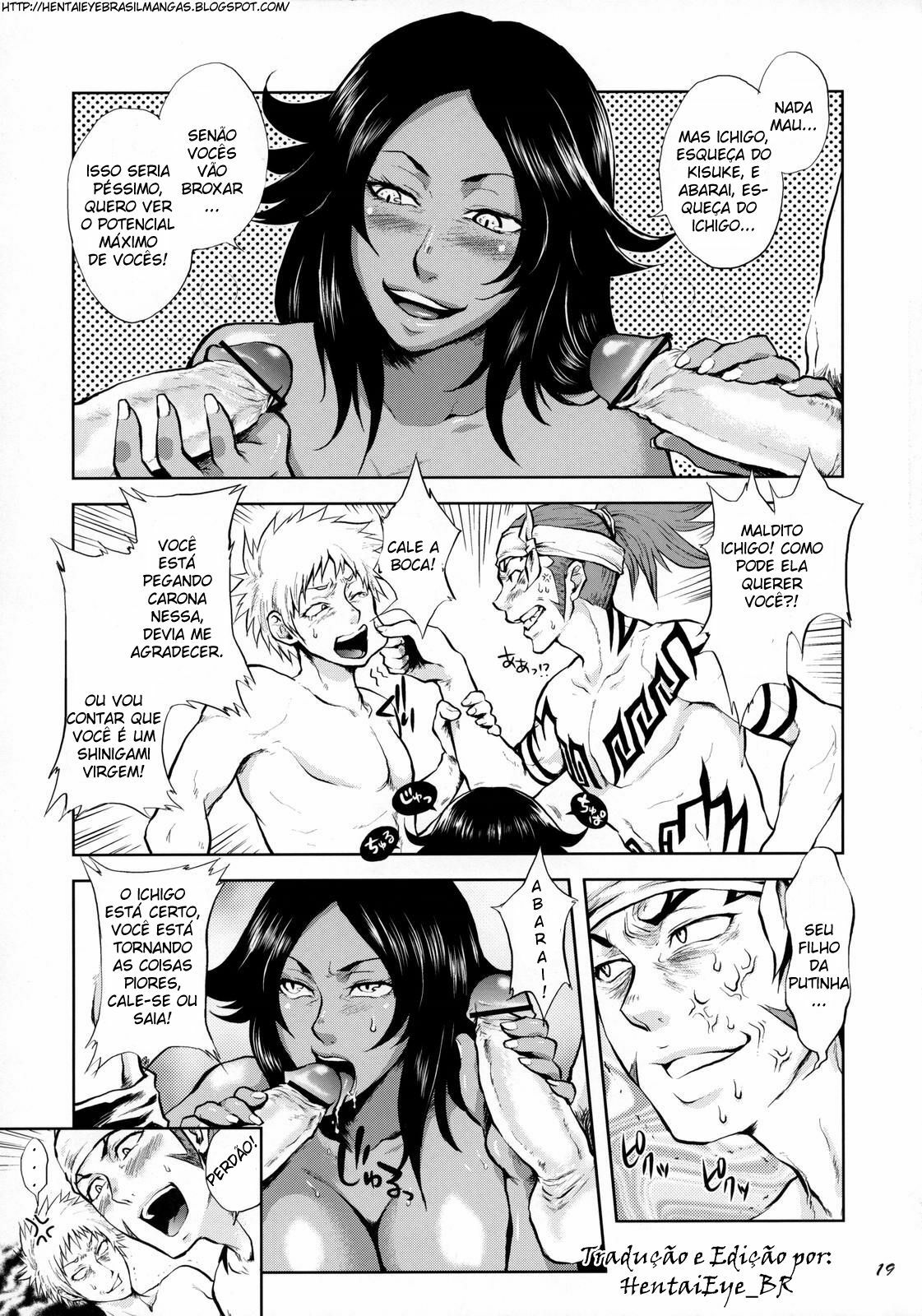 (C70) [Todd Special (Todd Oyamada)] Yukemuri NyanNyan Jiken (Bleach) [Portuguese-BR] [HentaiEye_BR] page 19 full