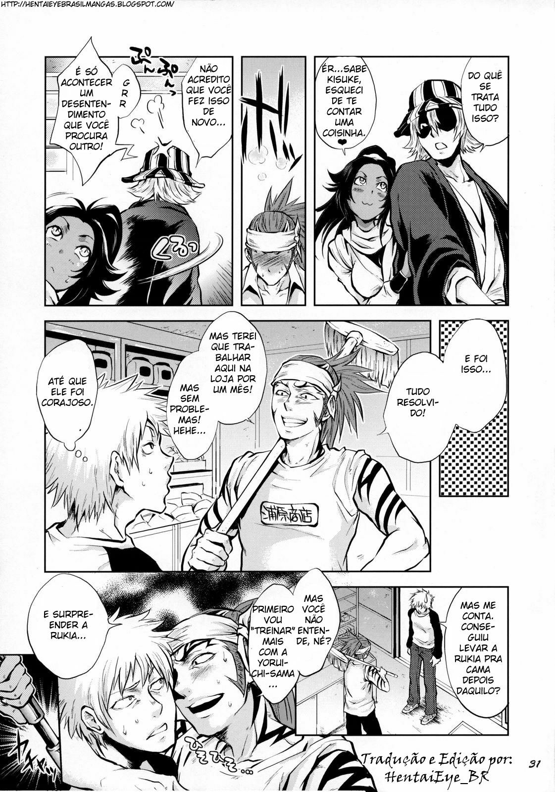 (C70) [Todd Special (Todd Oyamada)] Yukemuri NyanNyan Jiken (Bleach) [Portuguese-BR] [HentaiEye_BR] page 31 full