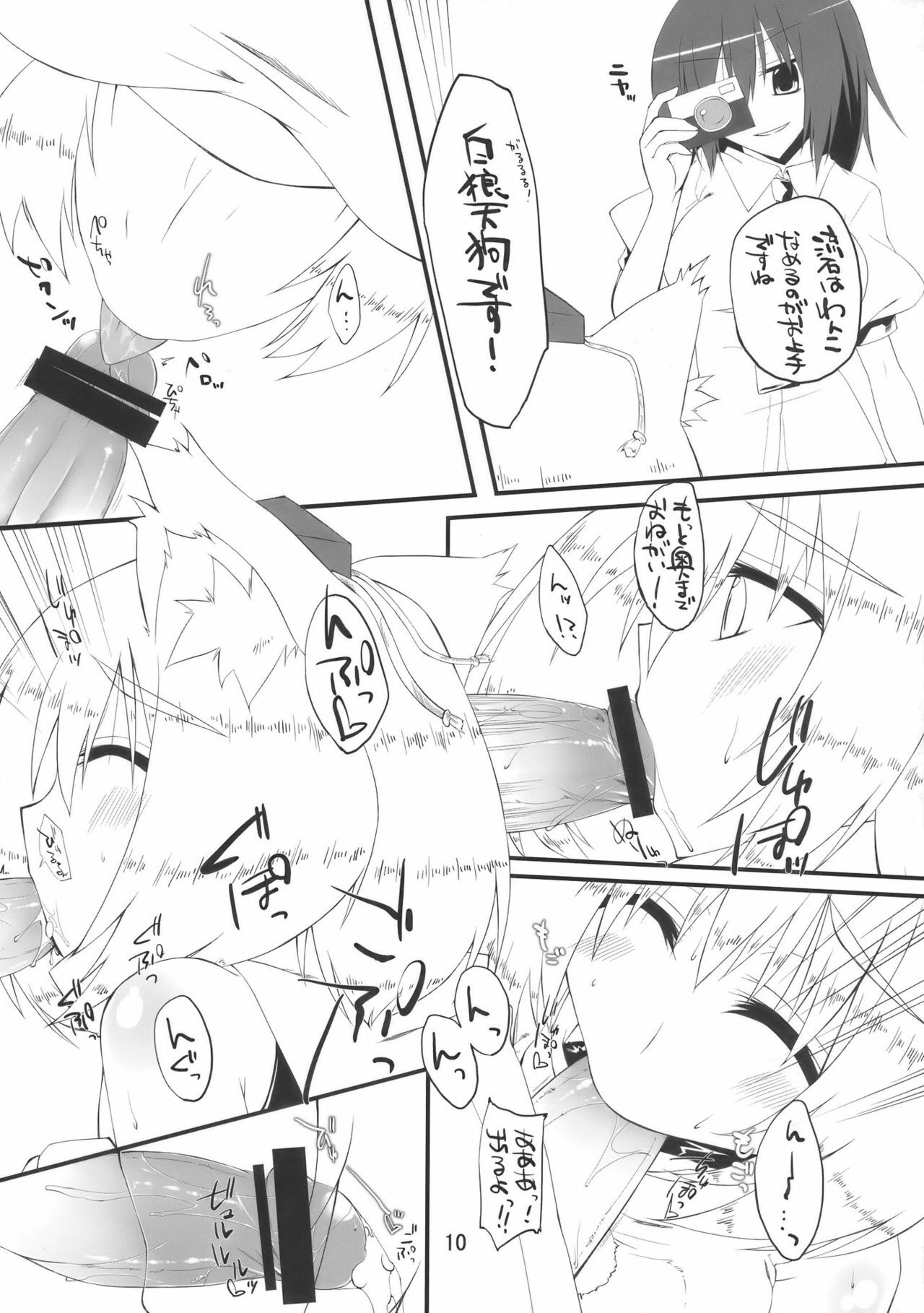 (COMIC1☆4) [Amadeus no Isan (Fujihara Shu, Aoba Shou)] Tengu FEVER (Touhou Project) page 10 full