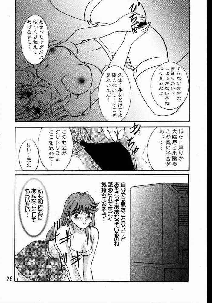 (C58) [PISCES (Hidaka Ryou)] Virgin Emotion (Tokimeki Memorial 2) page 23 full