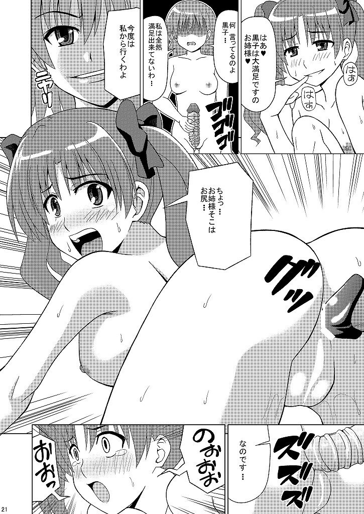 (C77) [Haresaku (KEN)] Toaru Oneesama Ijiri desuno (Toaru Kagaku no Railgun) page 22 full