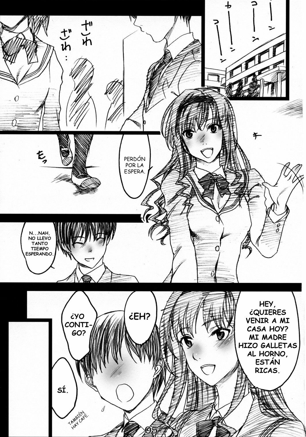 (C75) [SledgehammerOut! (Yoshijima Ataru)] Kimi no Mania (Amagami) [Spanish] page 4 full