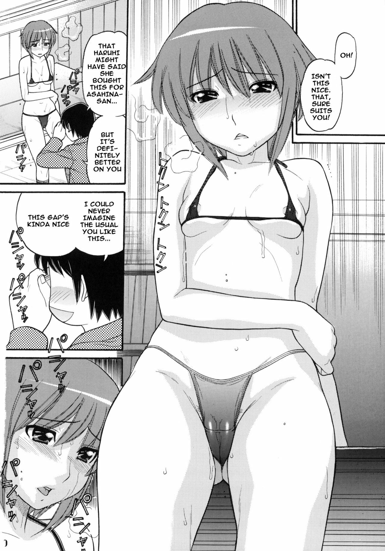 (C74) [Great Pimp Dou (Tanaka Ekisu)] Some Day In The YUKI.N (The Melancholy of Suzumiya Haruhi) [English] =Team Vanilla= page 9 full