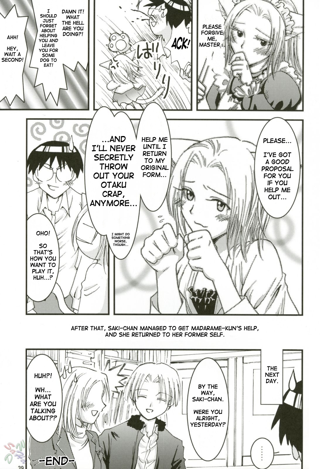 (C67) [Toumei Tsuushin (Hanapin)] ABC Gokko (Genshiken) [English] [SaHa] page 39 full