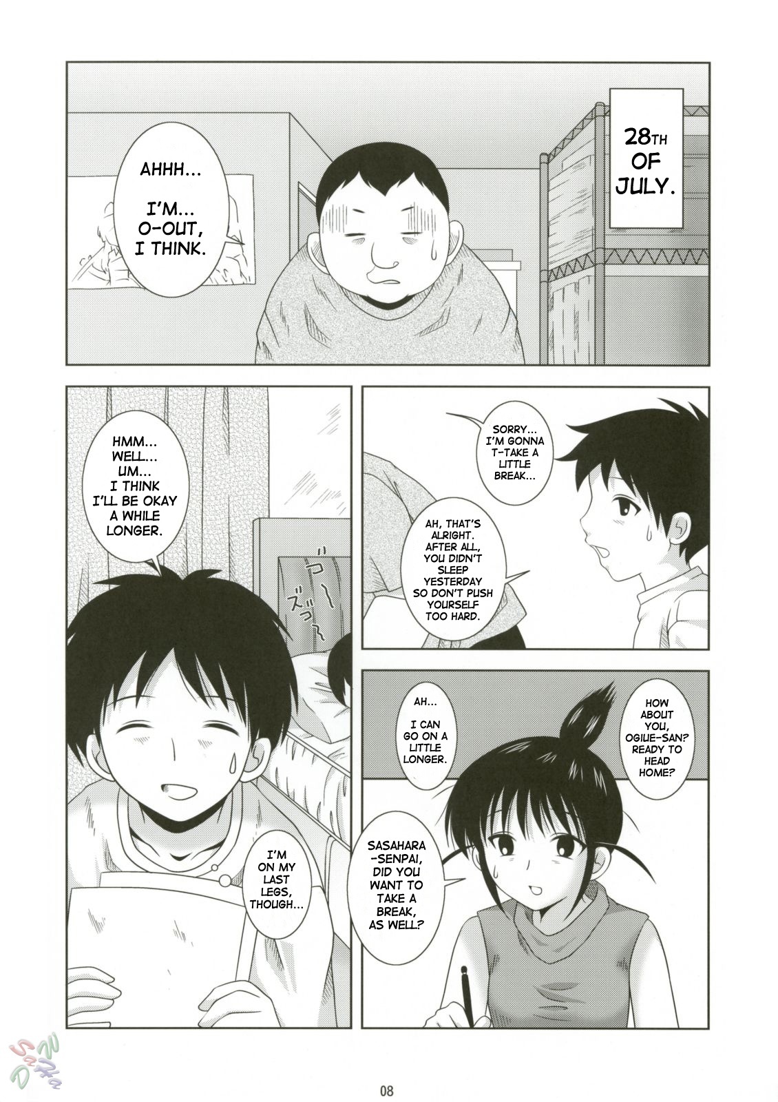 (C67) [Toumei Tsuushin (Hanapin)] ABC Gokko (Genshiken) [English] [SaHa] page 8 full