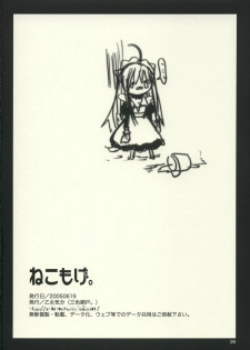 (SC28) [OTOMEKIBUN (Sansyoku Amido.)] Nekomoge. - page 25