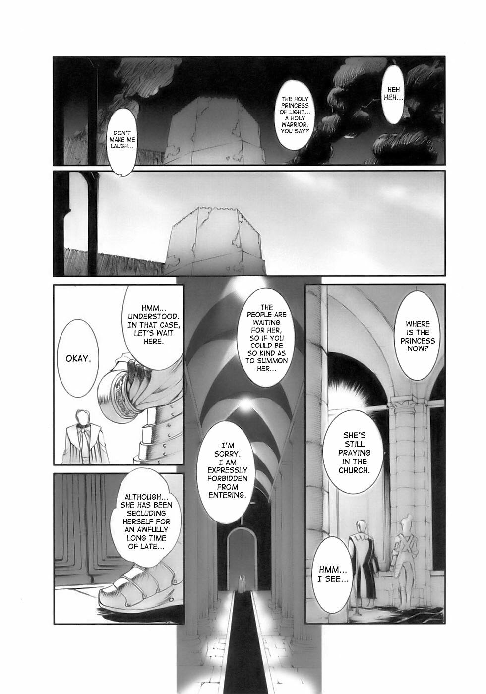 [Okada Matsuoka] Hikari no Kage | Shadow of Light (Tatakau Heroine Ryoujoku Anthology Toukiryoujoku 10) [English] [SaHa] page 3 full